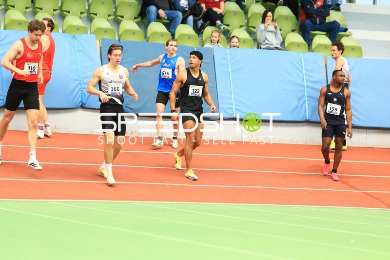 Leichtathleten im Glaspalast Sindelfingen