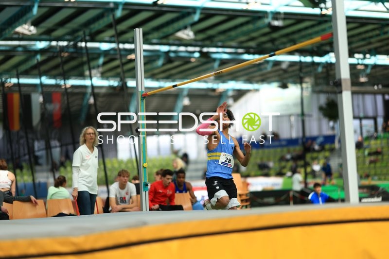 Hochsprung im Glaspalast