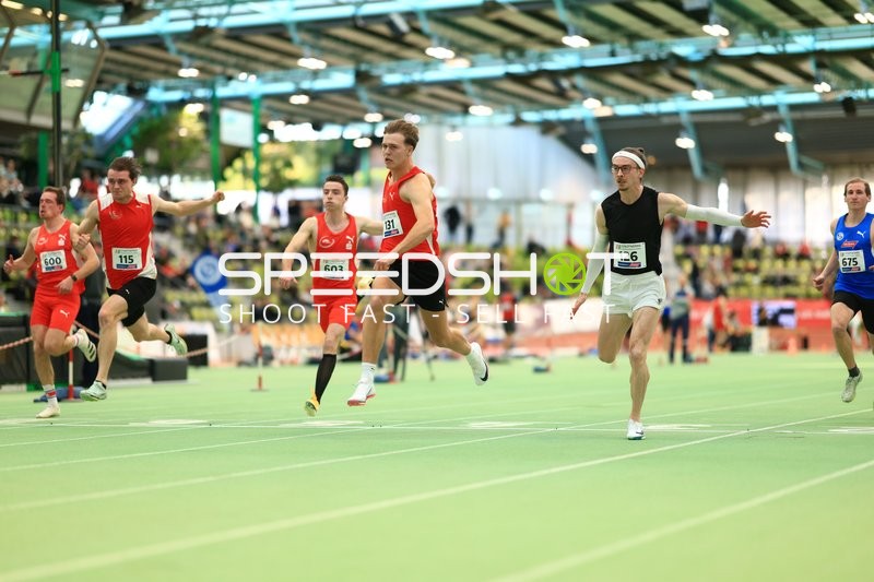 Sprinter im Endspurt im Glaspalast