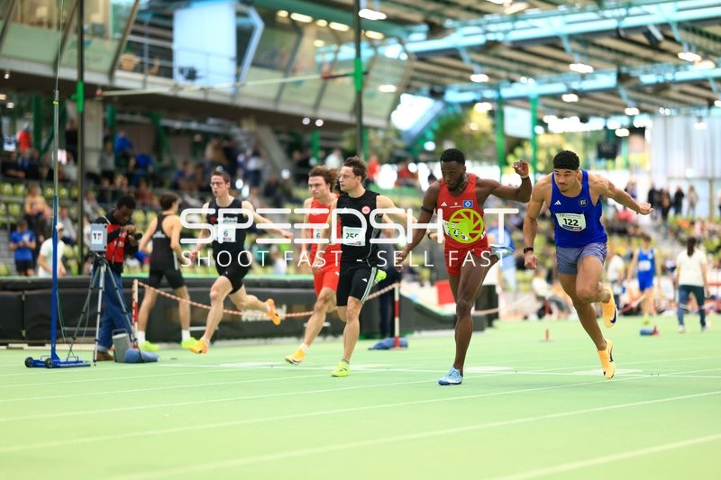 Sprintstart im Glaspalast