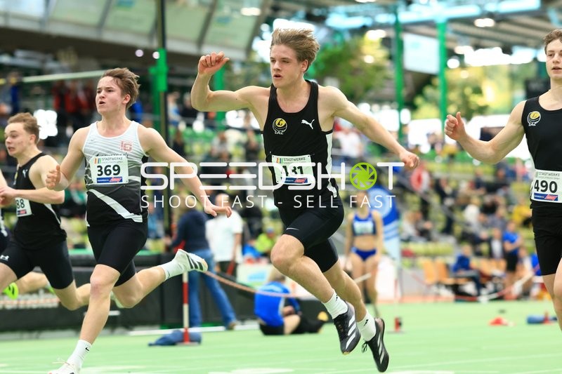 Sprinter im Glaspalast Sindelfingen