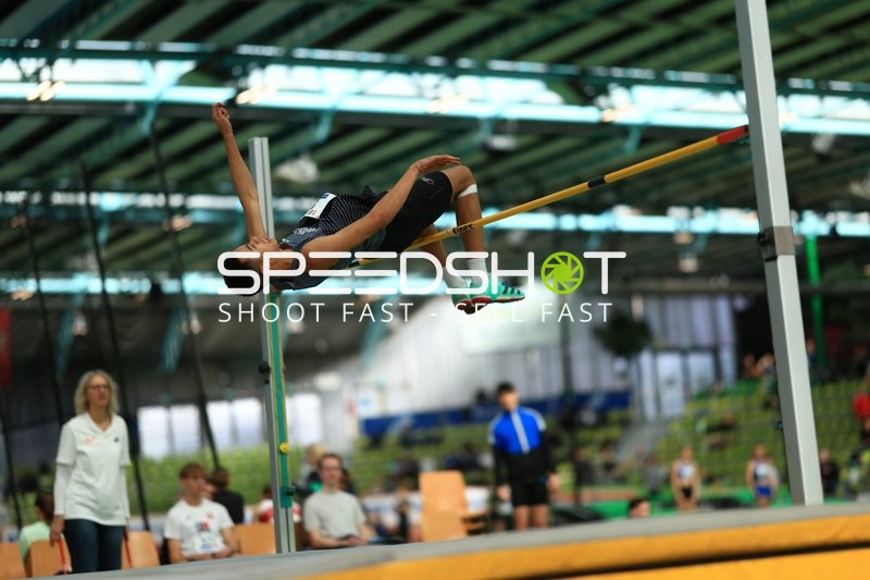 Hochsprung im Glaspalast