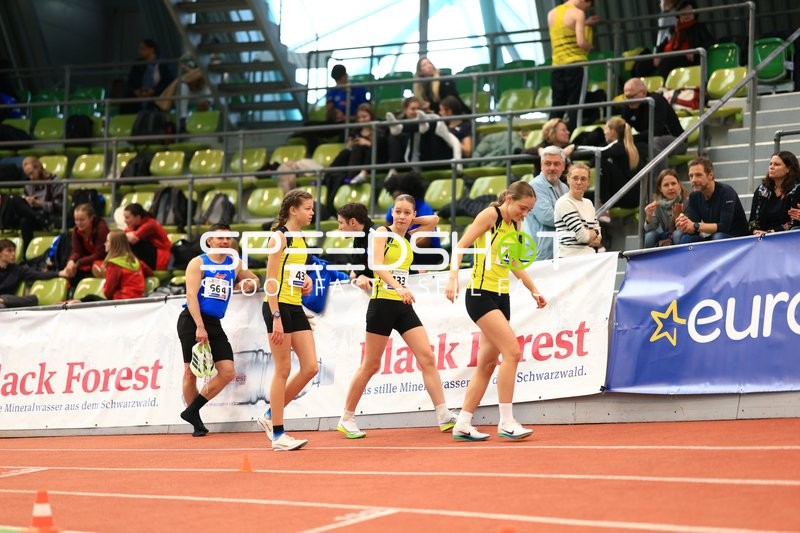 Startvorbereitung im Glaspalast