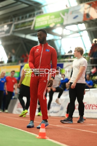 Athleten im Glaspalast Sindelfingen