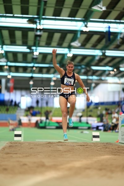 Startnummer 276 beim Weitsprung