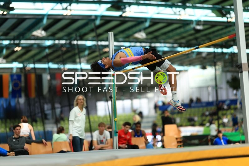 Hochsprung im Glaspalast