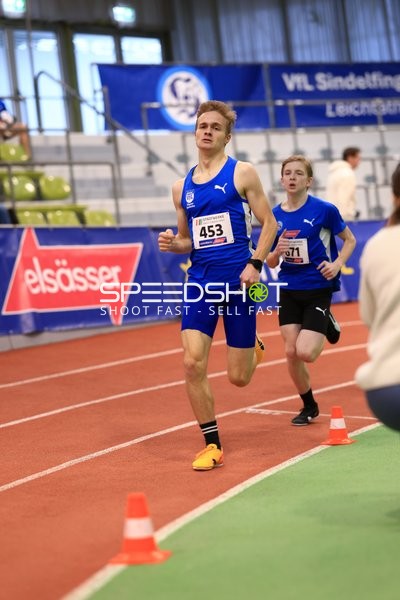 Athletenlauf im Glaspalast