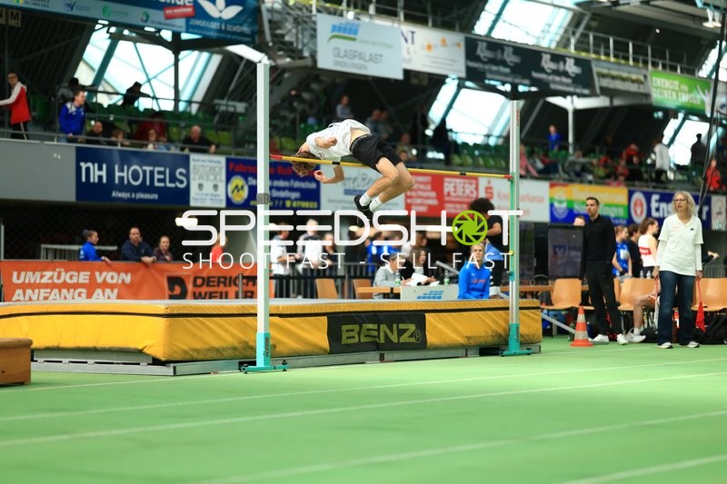 Hochsprung im Glaspalast