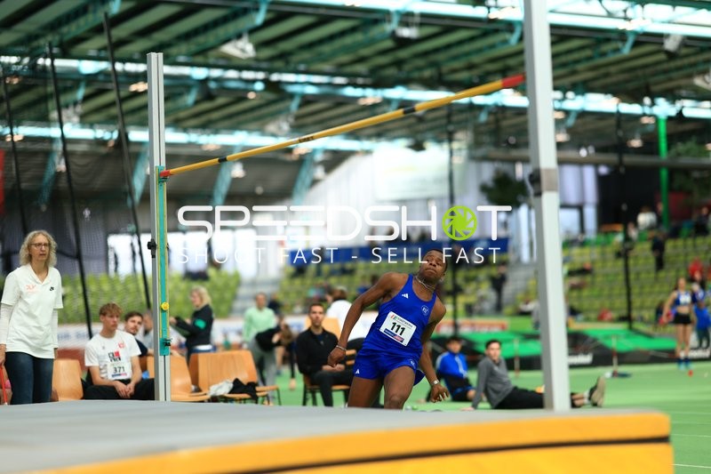 Hochsprung im Glaspalast