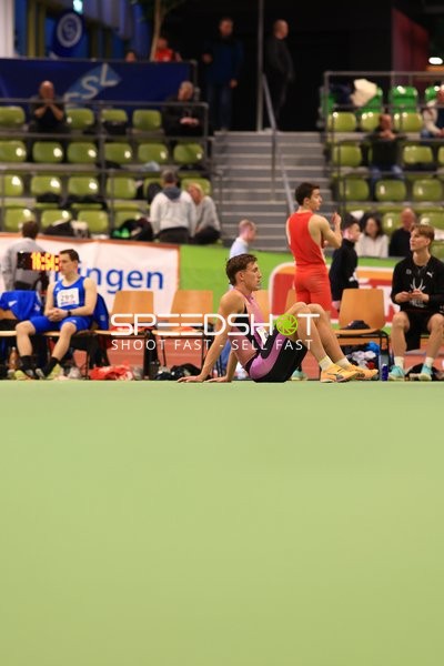 Athleten im Glaspalast Sindelfingen