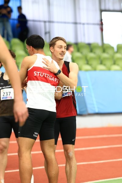 Athleten im Glaspalast Sindelfingen