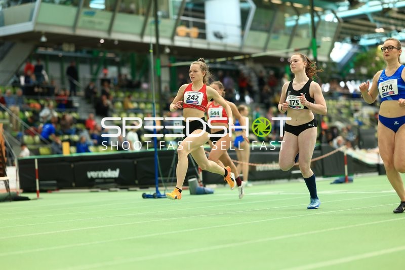 Sprinterinnen im Glaspalast Sindelfingen