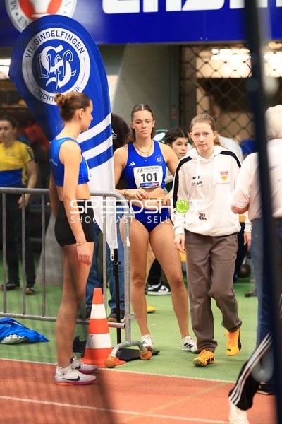 Athletinnen im Glaspalast Sindelfingen