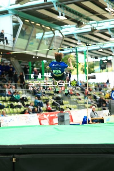 Hochsprung im Glaspalast