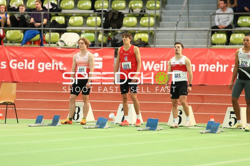 Startvorbereitung im Glaspalast Sindelfingen