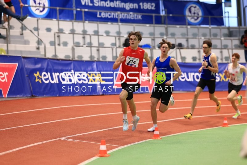 Leichtathletikrennen im Glaspalast