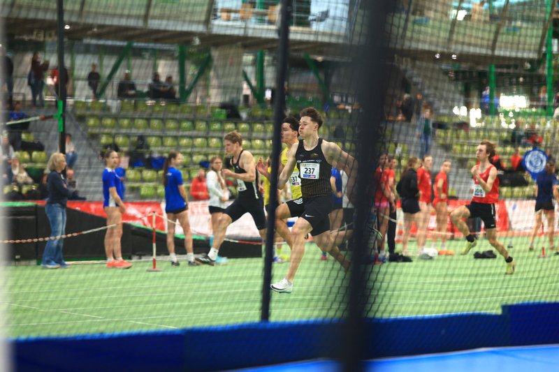 Sprinter beim Hallenmeeting