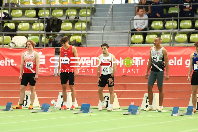 Startvorbereitung im Glaspalast Sindelfingen