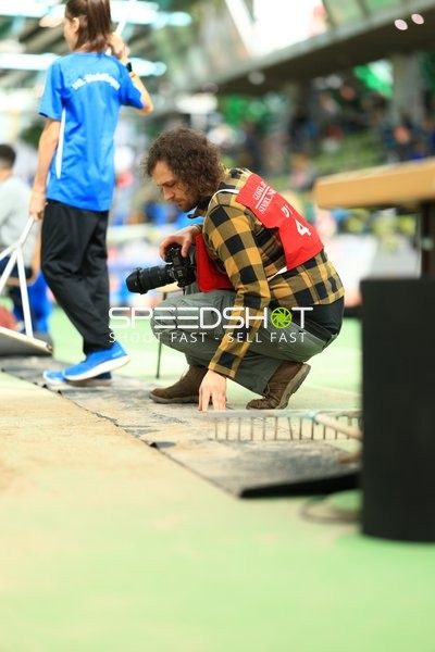 Fotograf beim Leichtathletik-Event