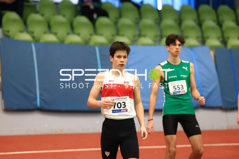 Athleten im Glaspalast Sindelfingen