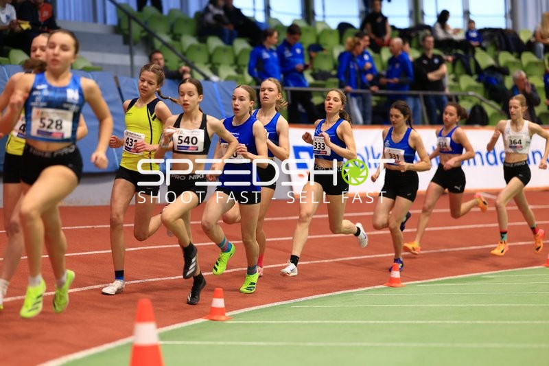 Läuferinnen im Glaspalast Sindelfingen