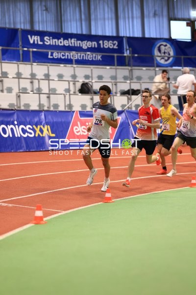 Leichtathletik im Glaspalast Sindelfingen