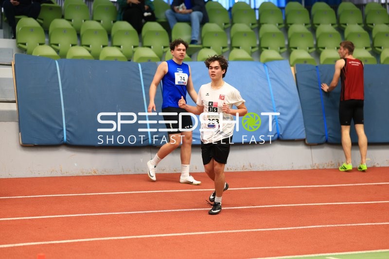 Läufer im Glaspalast Sindelfingen