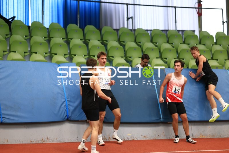 Athleten im Glaspalast Sindelfingen