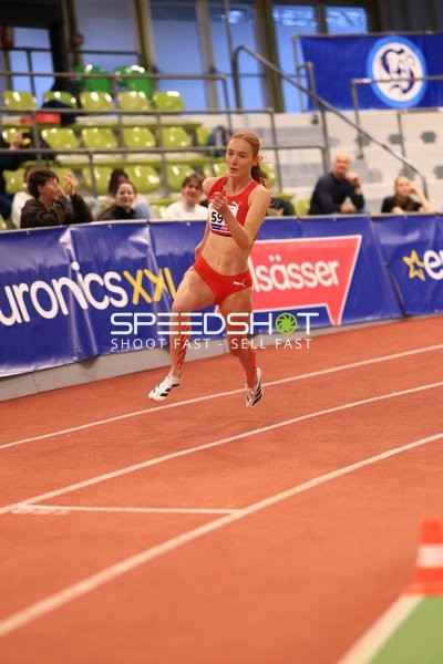 Athletin im Glaspalast Sindelfingen