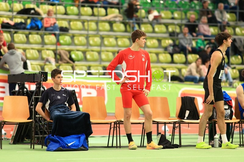 Athleten im Glaspalast Sindelfingen