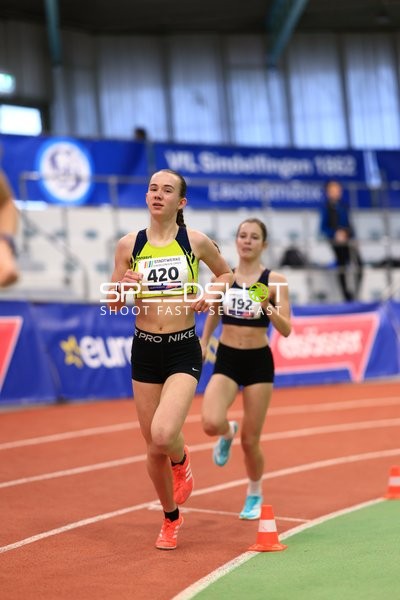 Läuferinnen mit Startnummern 420 und 192