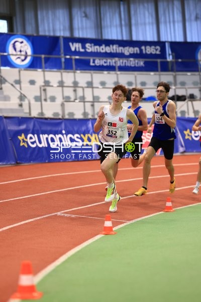 Läufer im Glaspalast Sindelfingen
