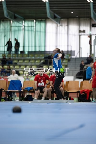 Kugelstoßen im Glaspalast