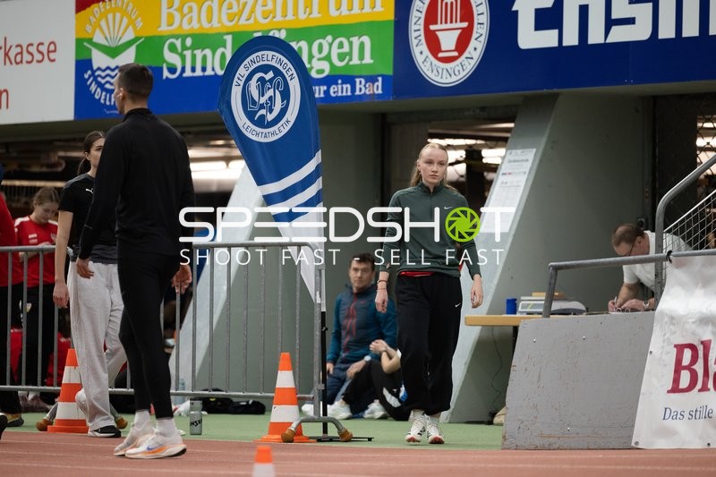 Athleten im Glaspalast Sindelfingen