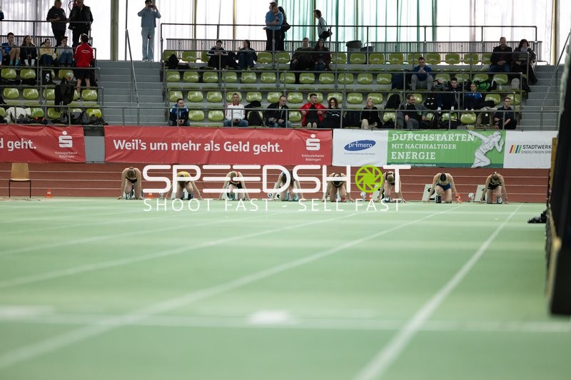 Sprintstart im Glaspalast