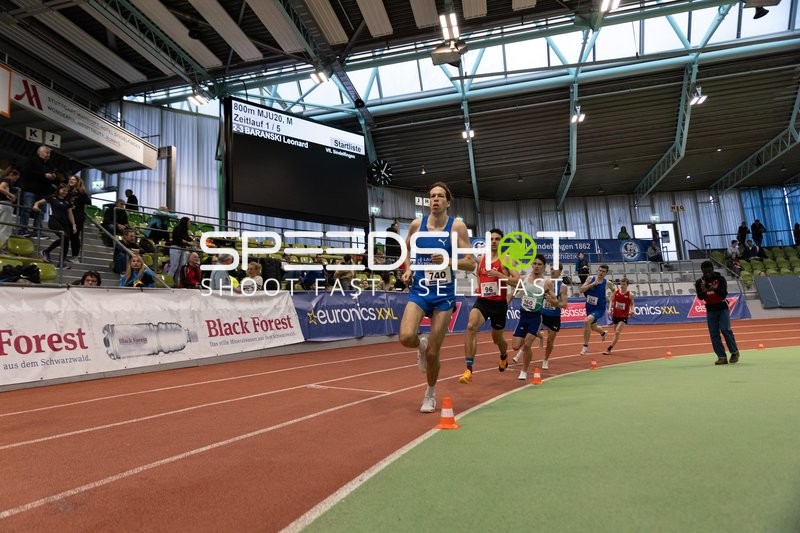 800m Lauf im Glaspalast