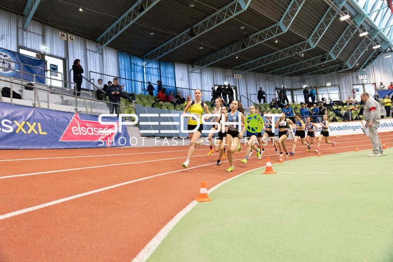 Läuferinnen im Glaspalast Sindelfingen