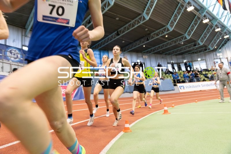 Läuferinnen im Glaspalast Sindelfingen