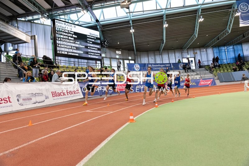 800m Lauf im Glaspalast