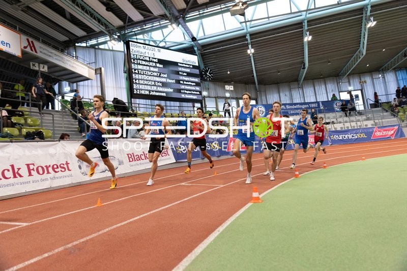 800m Lauf im Glaspalast