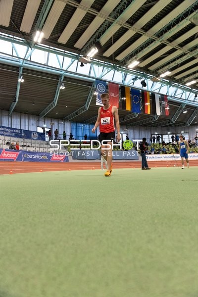 Athlet mit Startnummer 147 in Aktion