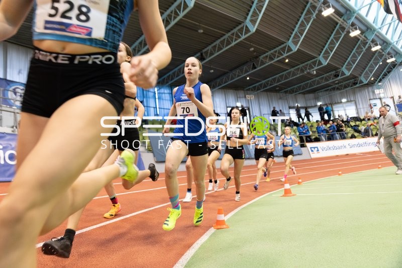 Läuferinnen im Glaspalast Sindelfingen