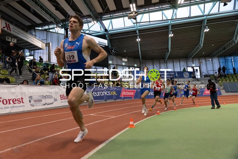 Läufer im Glaspalast Sindelfingen