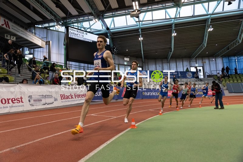 800m Lauf im Glaspalast