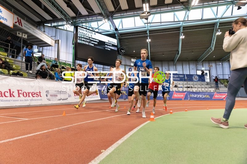 800m Lauf im Glaspalast