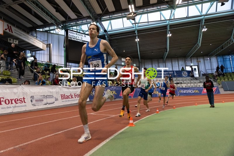 800m Lauf im Glaspalast