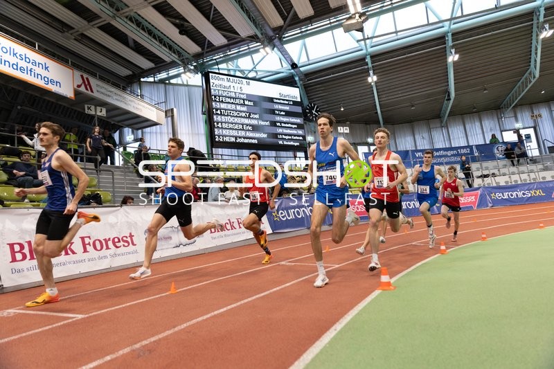 800m Lauf im Glaspalast