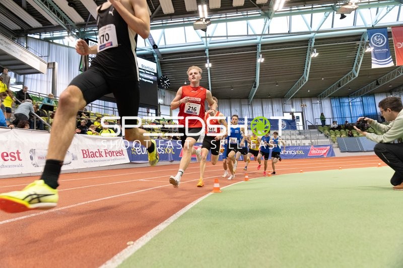Läufer im Glaspalast Sindelfingen