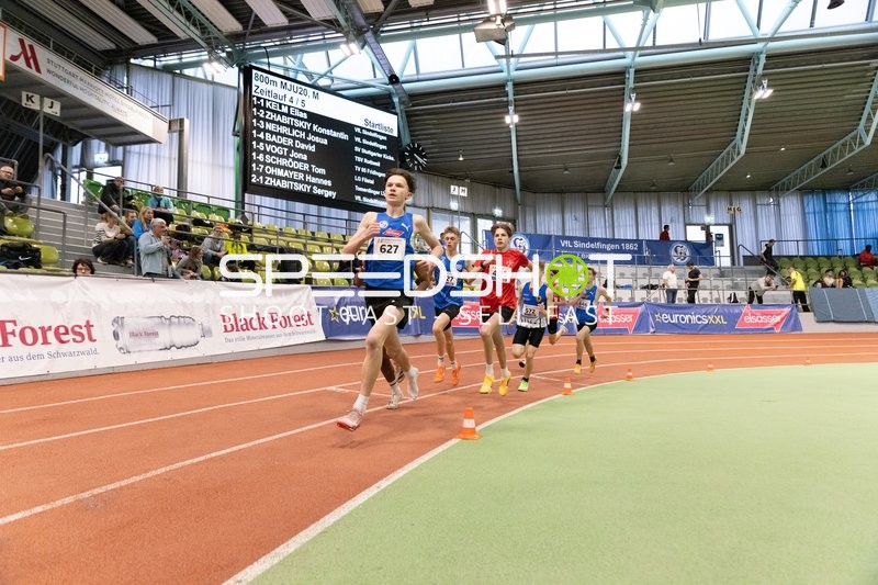 800m Lauf im Glaspalast