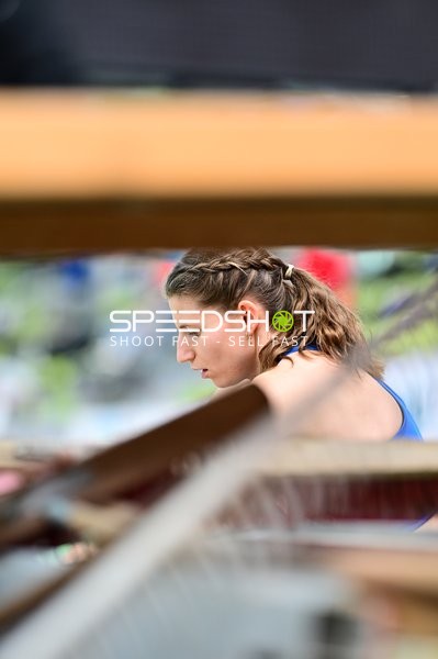 Athletin im Glaspalast Sindelfingen